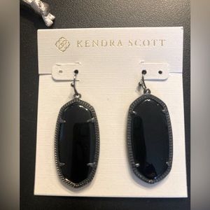 Kendra Scott Black Earrings